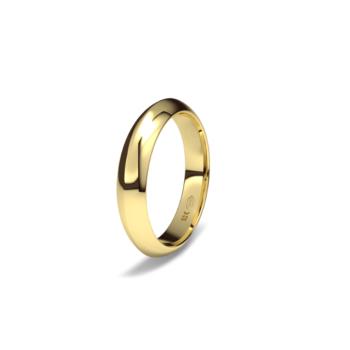 yellow gold wedding ring 1017