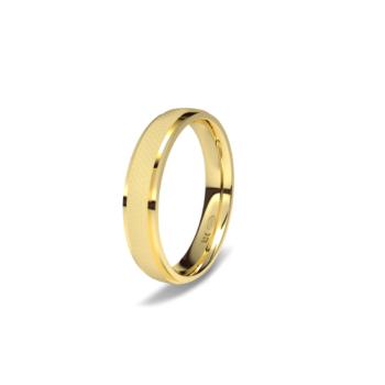 yellow gold wedding ring 1101