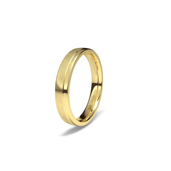 yellow gold wedding ring 1112