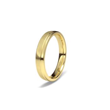 yellow gold wedding ring 1112