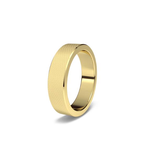 yellow gold wedding ring 1120