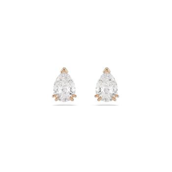 PENDIENTES SWAROVSKI STILLA CON BAÑO TONO ORO ROSA Y CRISTAL TALLA PERA 5734248