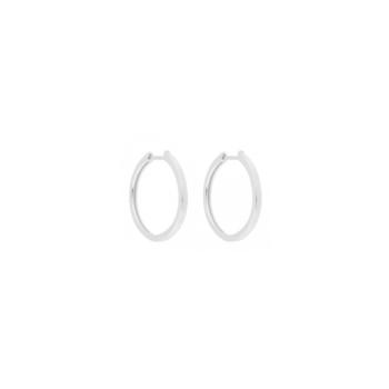 PENDIENTES LISKA DE PLATA 28mm MED286A-28