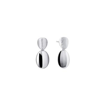 PENDIENTES VIDAL & VIDAL LARGOS BAÑADOS EN PLATA DE LEY 925 Q4055