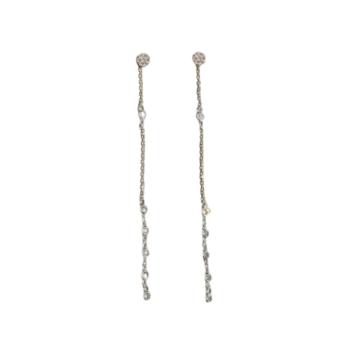 PENDIENTES DELCERRO DESMONTABLES DE PLATA Y ORO 11201