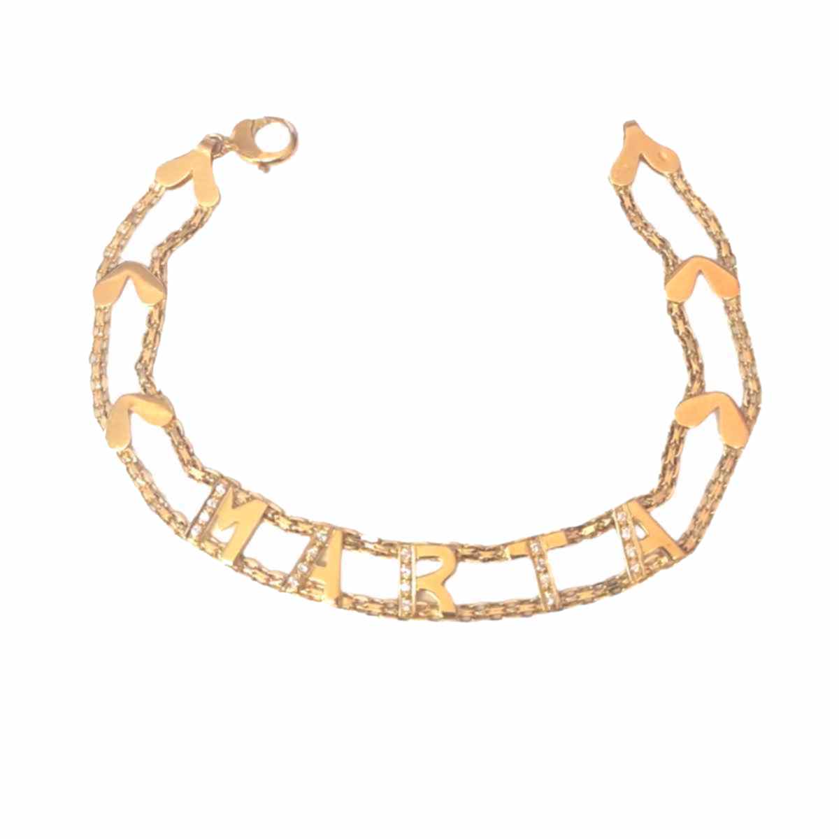 18K GOLD Bracelet For Women TRIAS SHOP 18k-gold-bracelet-for-women-trias-shop