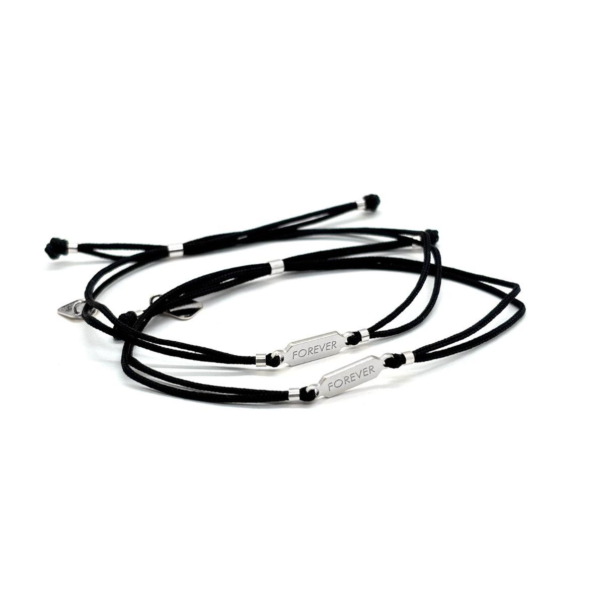PACK PULSERAS TIQÜE BARCELONA CON PLACA DE PLATA 