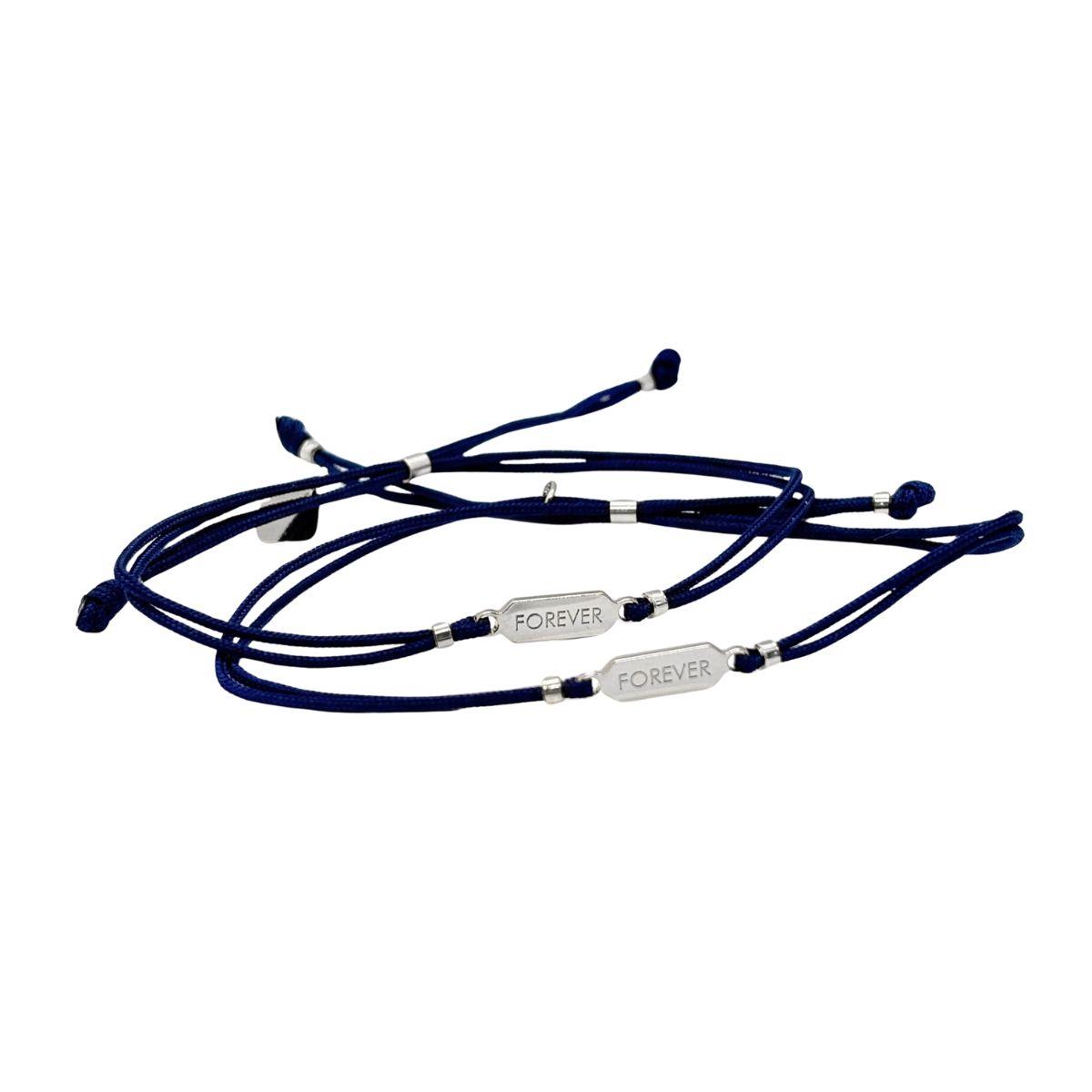 PACK PULSERAS TIQÜE BARCELONA CON PLACA DE PLATA 