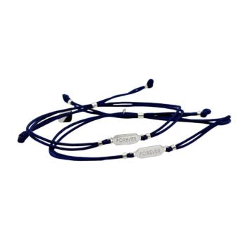 PACK PULSERAS TIQÜE BARCELONA CON PLACA DE PLATA 