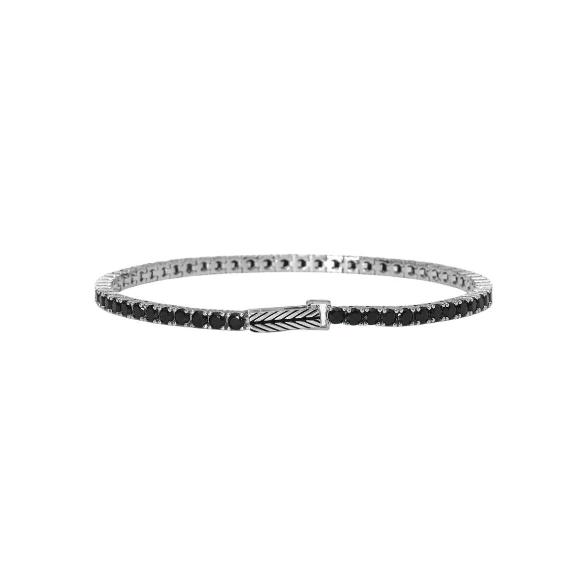 PULSERA MABINA HOMBRE TENNIS CLUB NEGRO 533694-S