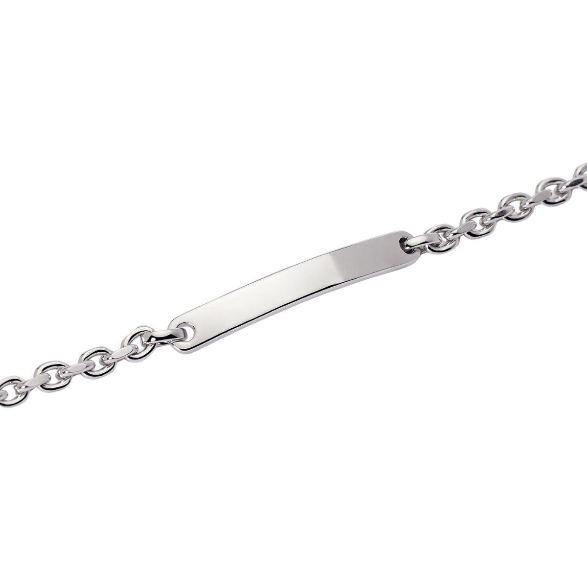 PULSERA MABINA DE PLATA PERSONALIZABLE 533707