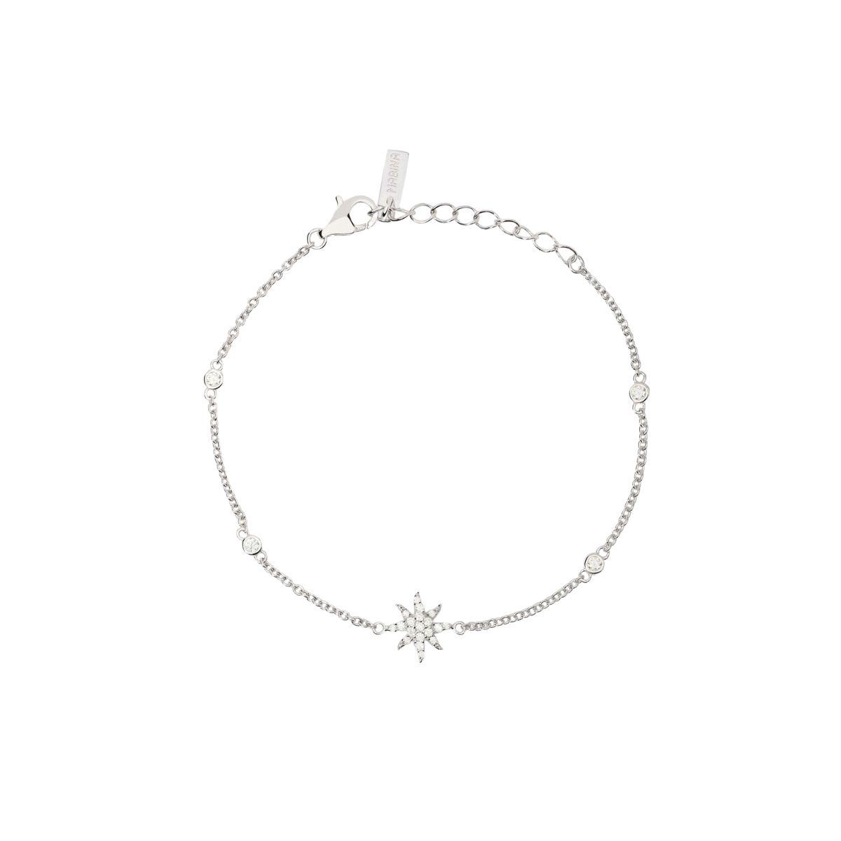 PULSERA MABINA DE PLATA, CIRCONITAS 534055