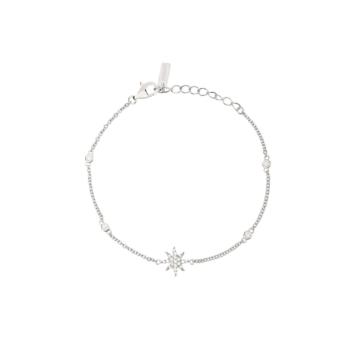 PULSERA MABINA DE PLATA, CIRCONITAS 534055