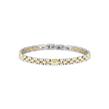 POLSERA MASERATI D'ACER PLATEJAT I BANY D'OR JM320AST09