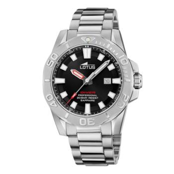 RELOJ LOTUS DIVER ESFERA NEGRA 18926/6