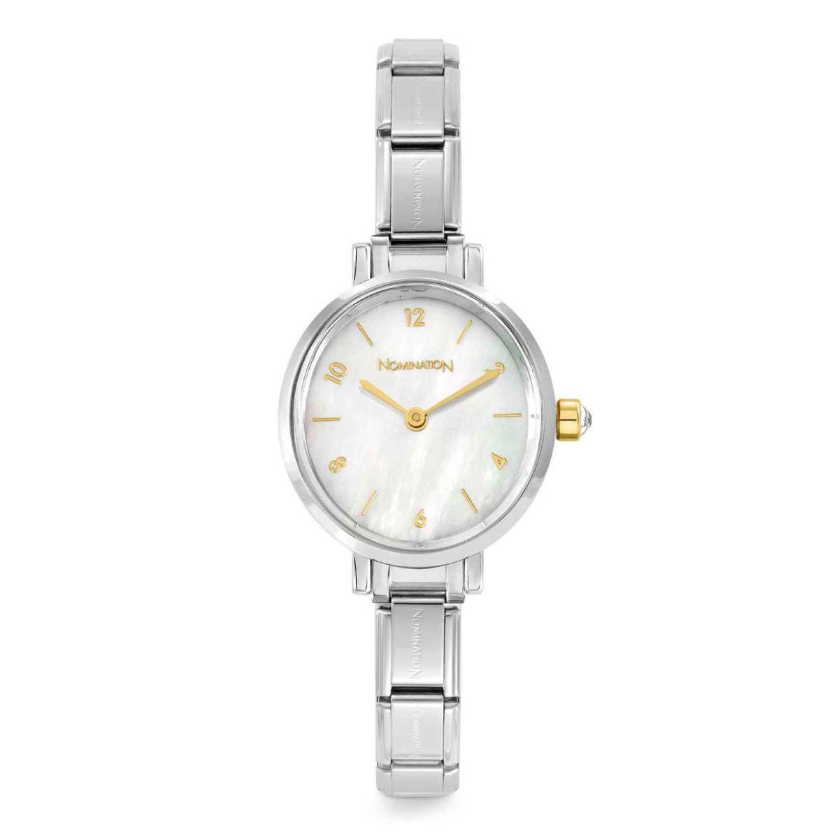 RELOJ NOMINATION TIME CON ESFERA MADREPERLA 076040 008