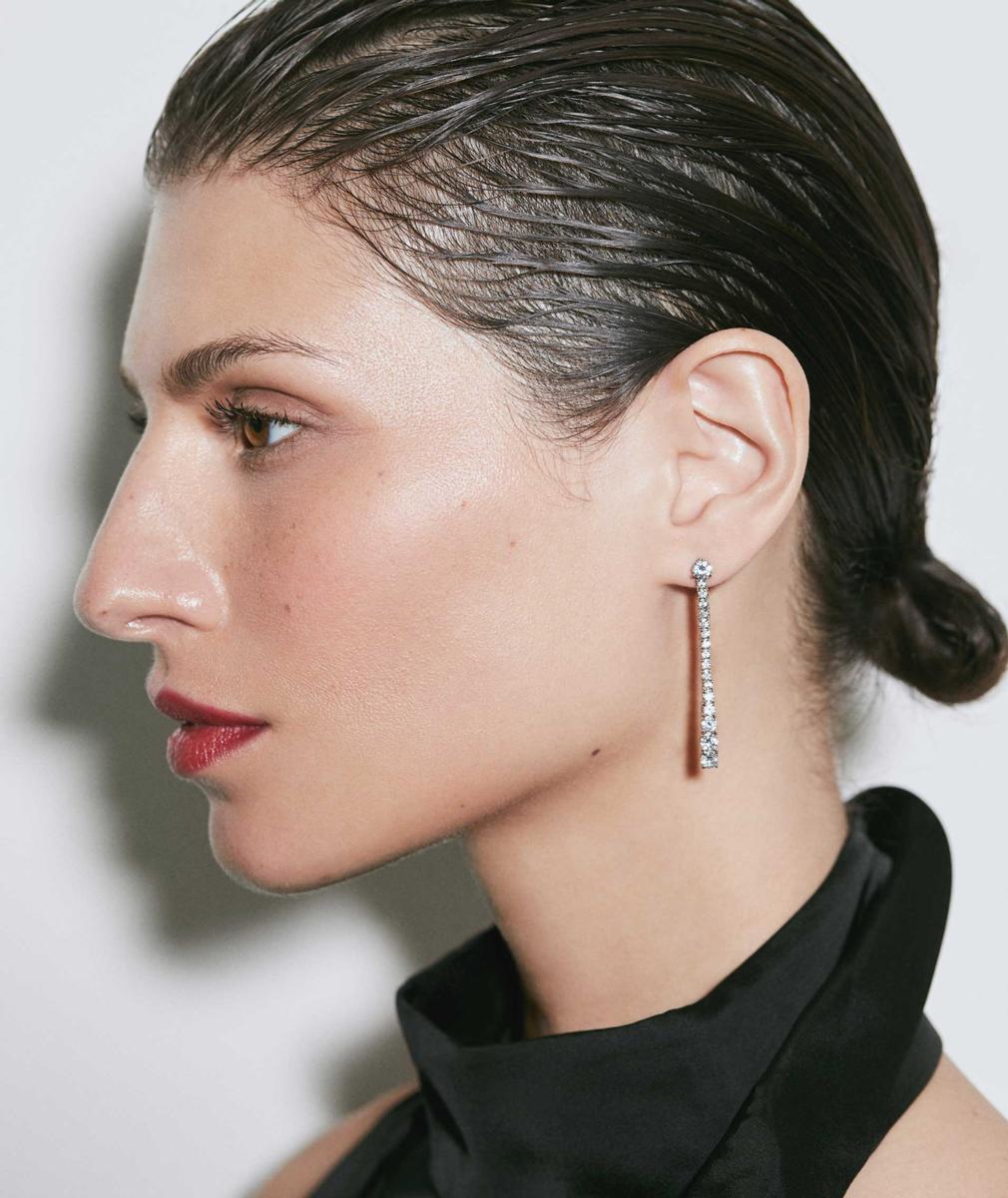 VIDAL & VIDAL 925 SILVER EARRINGS WITH ZIRCONIA S60641E