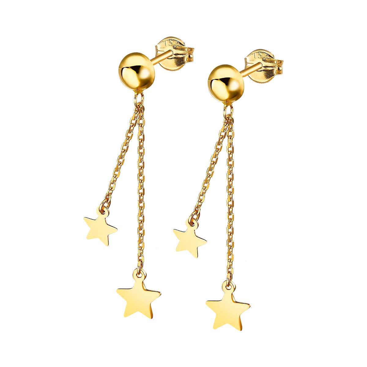 gold earrings VJ00031