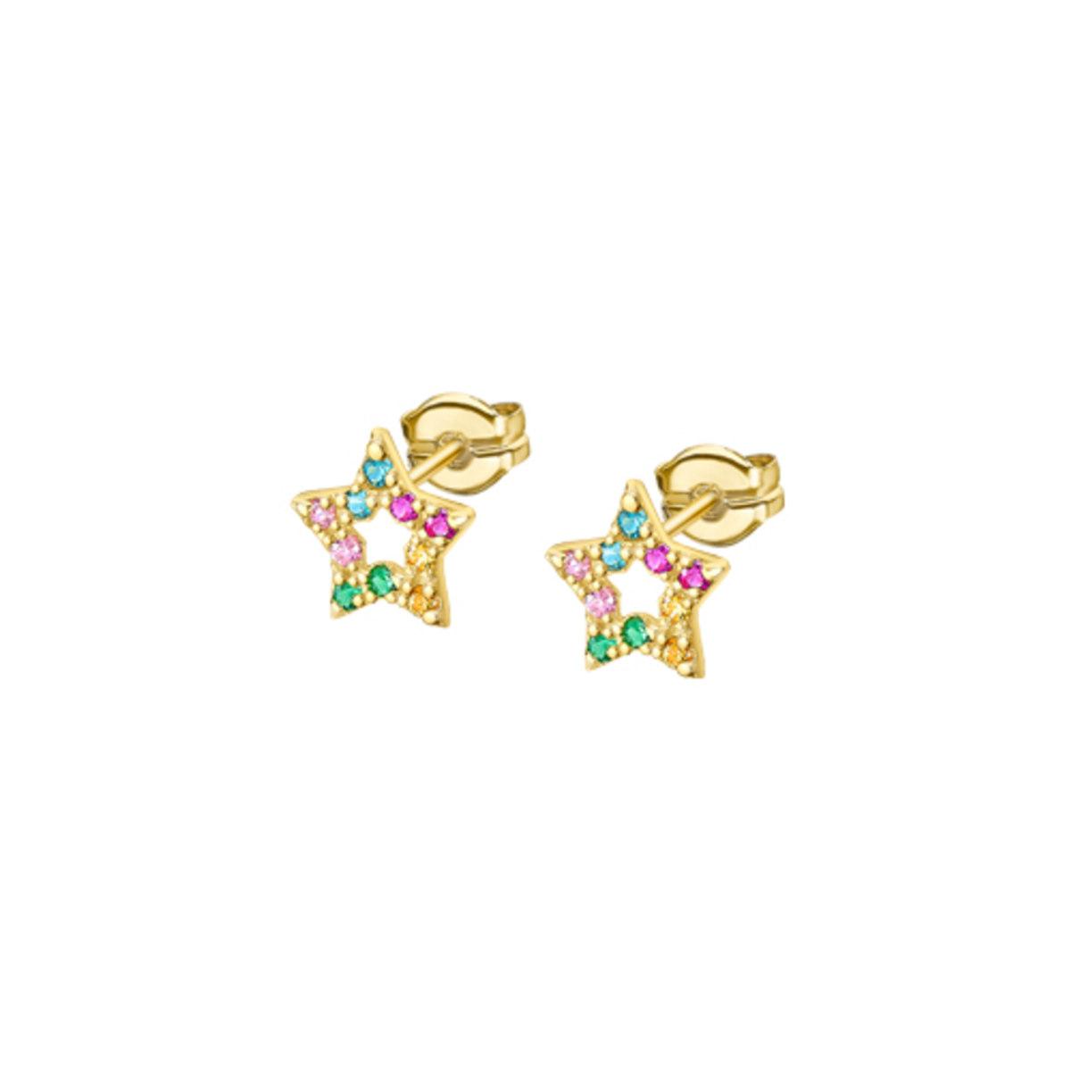 gold earrings VJ00038